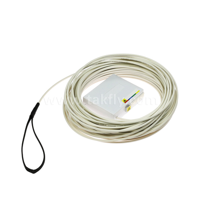 1 - 4 Sc-Fasern FTTH beendeten vor weiße Farbe Ausgang-Ausrüstung Zapfwellenantriebs mit LWL - Kabel