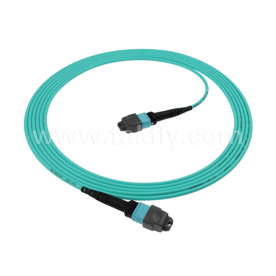 16 Kern SM MM MPO MTP Glasfaser Jumper Kabel für Rechenzentrum FTTX Anpassbar