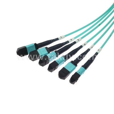72 Kerne SM MM MPO Patch Cord MTP Trunk Cable Jumper für das Rechenzentrum FTTX