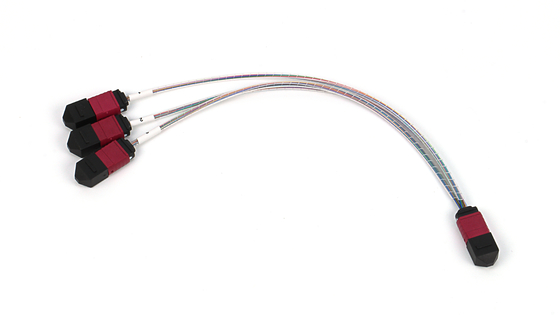 72 Kerne SM MM MPO Patch Cord MTP Trunk Cable Jumper für das Rechenzentrum FTTX