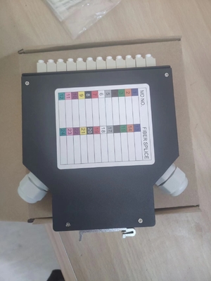 Aluminium-DIN-Schienenmontierte LC/Sc Sx/Dx Glasfaser-Terminalbox mit einfacher Installation