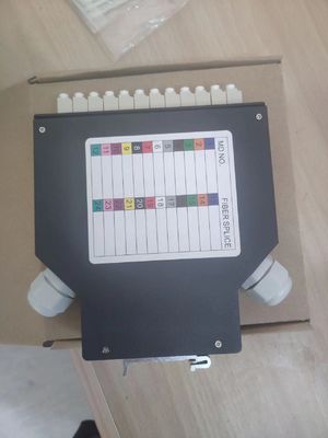 Terminalbox DIN Schienenmontierte Aluminium LC/Sc Sx/Dx Glasfaser für Telekommunikation FTTX