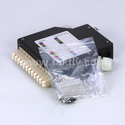Aluminium-DIN-Schienenmontierte LC/Sc Sx/Dx Glasfaser-Terminalbox mit einfacher Installation