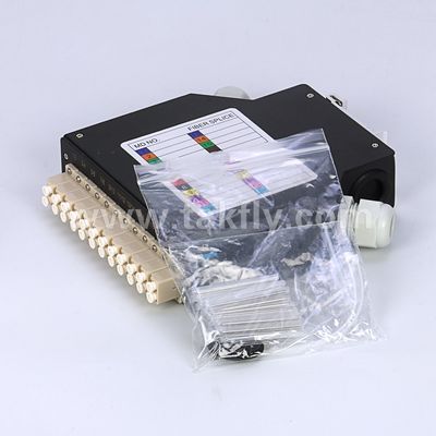 Terminalbox DIN Schienenmontierte Aluminium LC/Sc Sx/Dx Glasfaser für Telekommunikation FTTX