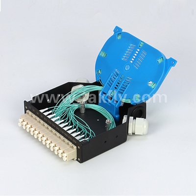 Aluminium-DIN-Schienenmontierte LC/Sc Sx/Dx Glasfaser-Terminalbox mit einfacher Installation