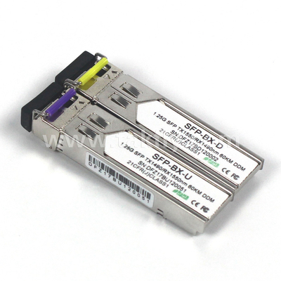 1.25Gbps SFP Bidirektionaler Transceiver MMF 2KM Reichweite Tx1310nm/Rx1550nm