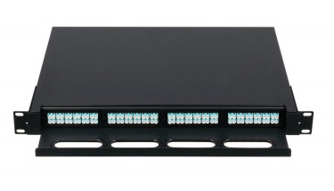 1U Rack Mount 96F MPO-LC MTP Patch Panel für das Rechenzentrum