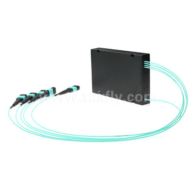 MPO/MTP Fanout Kabel PLC Splitter 1x4 SM/MM Glasfaser für Rechenzentrum FTTX