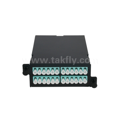 1U Rack Mount 24F MPO-LC MTP Patch Panel hohe Dichte 96F für das Rechenzentrum