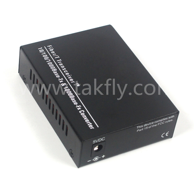 10G unmanaged Fiber Media Converter mit Voll-/Halb-Duplex- und ST/SC-Verbindung