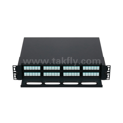 Anpassungsfähige Glasfaser MPO-Kassette MTP-Patch-Panel Schiebetyp für Rechenzentrum FTTX