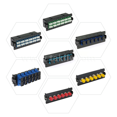 Anpassungsfähige Glasfaser MPO-Kassette MTP-Patch-Panel Schiebetyp für Rechenzentrum FTTX