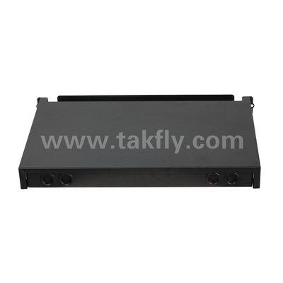 Anpassungsfähige Glasfaser MPO-Kassette MTP-Patch-Panel Schiebetyp für Rechenzentrum FTTX