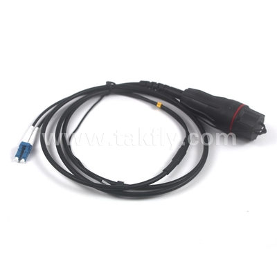 3m FULLAXS-DLC Wasserdichtes Patch Cord Langes Kabellange und geringer Einsetzverlust