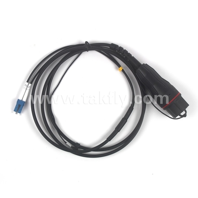3m FULLAXS-DLC Wasserdichtes Patch Cord Langes Kabellange und geringer Einsetzverlust