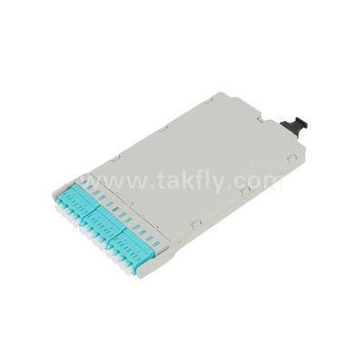 MPO Patch Panel MTP Kassette 144 Kerne Super-hohe Dichte Glasfaser für Rechenzentrum FTTX