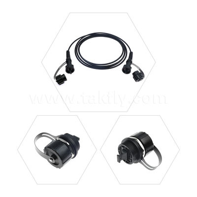 MPO/MTP Patch Cord Wasserdichtes Stammkabel ODVA-MPO/MTP SM/MM Jumper für das Rechenzentrum FTTX