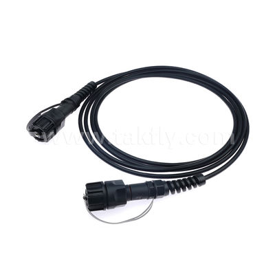 MPO/MTP Patch Cord Wasserdichtes Stammkabel ODVA-MPO/MTP SM/MM Jumper für das Rechenzentrum FTTX