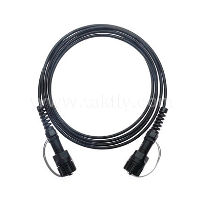 MPO/MTP Patch Cord Wasserdichtes Stammkabel ODVA-MPO/MTP SM/MM Jumper für das Rechenzentrum FTTX