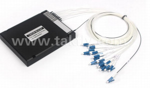 16 CH CWDM Mux Demux ABS Box 2,0 mm 3,0 mm LC APC Stecker