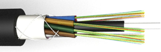 8.6MM GYFTY 2-30-Kerne Glasfaserkabel für den Außenbereich mit Wasserblockband