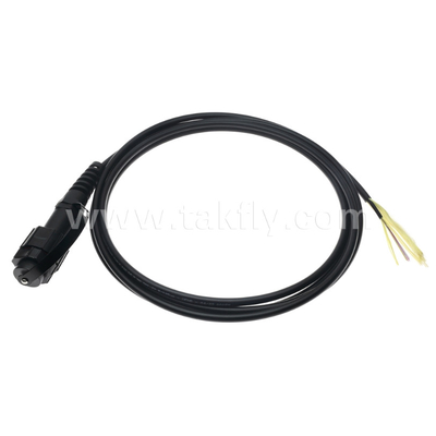 SM/MM MPO Pigtail Patch Cord MTP Trunk Cable ODVA-MPO/MTP Wasserdicht für Rechenzentrum FTTX
