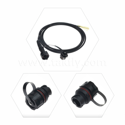 SM/MM MPO Pigtail Patch Cord MTP Trunk Cable ODVA-MPO/MTP Wasserdicht für Rechenzentrum FTTX