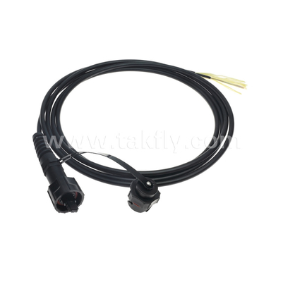 SM/MM MPO Pigtail Patch Cord MTP Trunk Cable ODVA-MPO/MTP Wasserdicht für Rechenzentrum FTTX