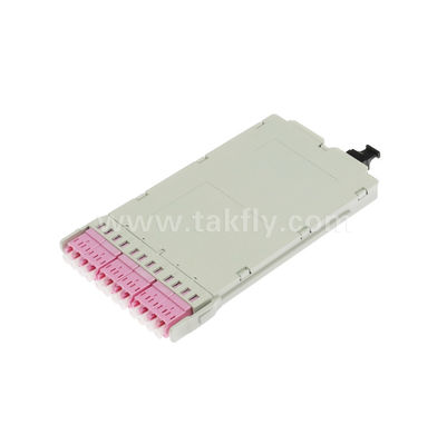 MPO/MTP-Kassettenmodul mit vorgefertigter MPO/MTP-LC 12C-Glasfaser für das Rechenzentrum FTTX