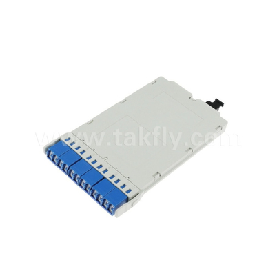 MPO-Kassettenmodul mit Glasfaservorbearbeitung MPO/MTP-LC 12C für das Rechenzentrum FTTX