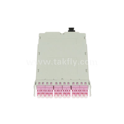 MPO/MTP-Kassettenmodul mit vorgefertigter MPO/MTP-LC 12C-Glasfaser für das Rechenzentrum FTTX