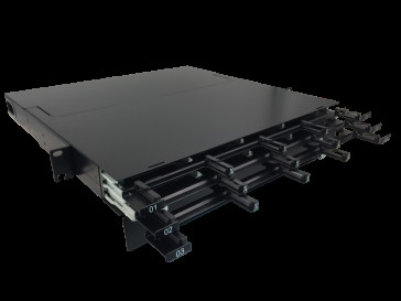 200 mm Tiefe Hochdichte MPO Patch Panel anpassbare Option