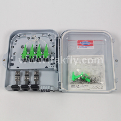 FTKS-1805-08F 8 Port Fiber Termination Box, FTTx Glasfaserkabel Verbindungskasse