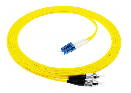 LC-FC Simplex/Duplex Glasfaser-Pflasterkabel Flexibel und langlebig bei Betriebstemperatur von -20°C bis 70°C
