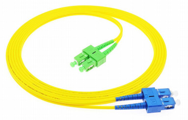 3.0mm Kabeldurchmesser SC-SC Simplex/Duplex-Faseroptisches Patch Cord mit Rückverlust UPCSM≥50dB APCS≥60dB