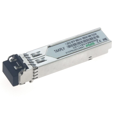 1.25G SFP 850NM 550M MMF DDM LC CISCO JUNIPER HUAWEI Kompatibles SFP-optisches Transceivermodul