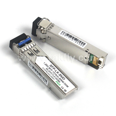 1.25G SFP 1310nm 20KM SMF DDM LC CISCO JUNIPER HUAWEI Kompatibles SFP-optisches Transceivermodul