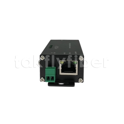 10 100 1000M Mini-Type Industrie-Medienwandler mit SFP-Anschluss für Hochtemperaturanwendungen