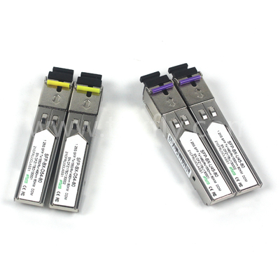 1.25G SFP BIDI OPTICAL TRANCEIVER MODULE Tx1490/Rx1550nm 80KM SMF DDM LC CISCO JUNIPER HUAWEI Kompatibel