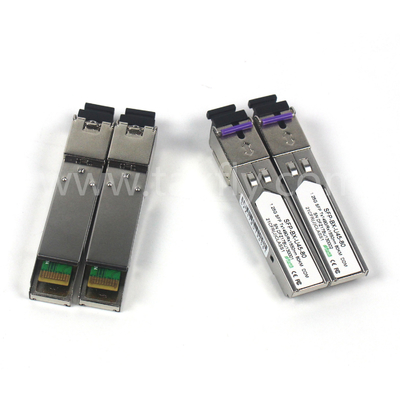 1.25G SFP BIDI OPTICAL TRANCEIVER MODULE Tx1490/Rx1550nm 80KM SMF DDM LC CISCO JUNIPER HUAWEI Kompatibel