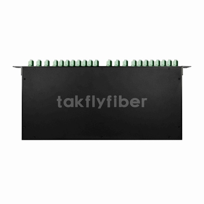 16CH DWDM MUX DEMUX mit Monitor- und Erweiterungsanschluss 1625nm OTDR und EDFA