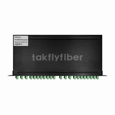 16CH DWDM MUX DEMUX mit Monitor- und Erweiterungsanschluss 1625nm OTDR und EDFA
