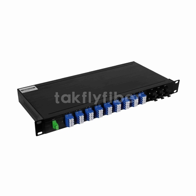 1U 19 Zoll Rack Mount WDM 1x72 CATV PLC Splitter für GPON Anwendung