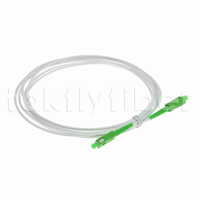 G657A2 SC APC Glasfaserpatchcord Panzerfaserpatchkabel SM 3,0 mm