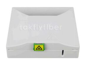 FTTH-Faseroptik-Abschlusskasse mit 1-Port-Kabel-Eingang für Patchkabel