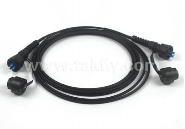 ODVA Wasserdichtes Patch Cord 4,5-8,0 nm Kabel Haltbarkeit ≤ 0,2 dB mit dem unterstützenden optischen Kabel