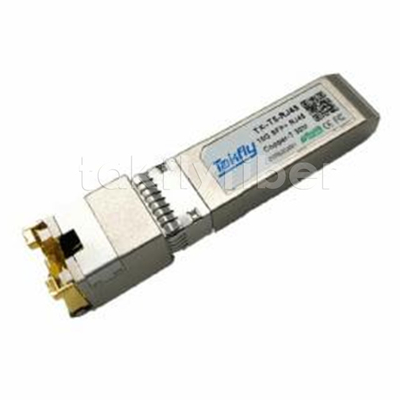 10GBASE-T SFP+ Kupfertransceiver Kompakt RJ-45 Steckverbinder
