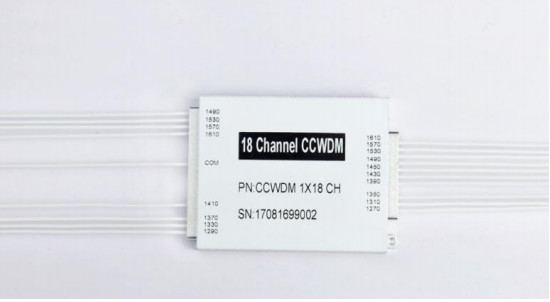 8 ch CCWDM-Kompakter Multiplexer mit großer Wellenlänge mit G657A1-Faser- und TBD-Anschluss