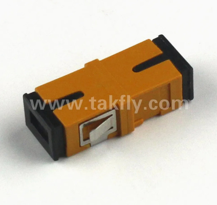 RoHS-konforme FTTH-SC-Simplex-Duplex-Faseroptik-Adapter Betriebstemperatur -40- 85C Rücklaufverlust ≥45dB