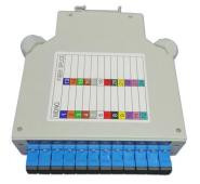 DIN-Schienenbau-Faseroptik-Terminalbox mit langlebigem ABS-Material